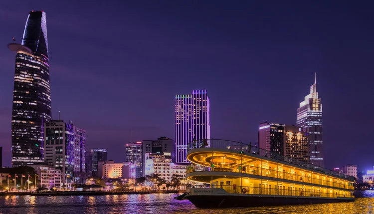 Saigon Princess Dining Cruise in Ho Chi Minh City & Transportation